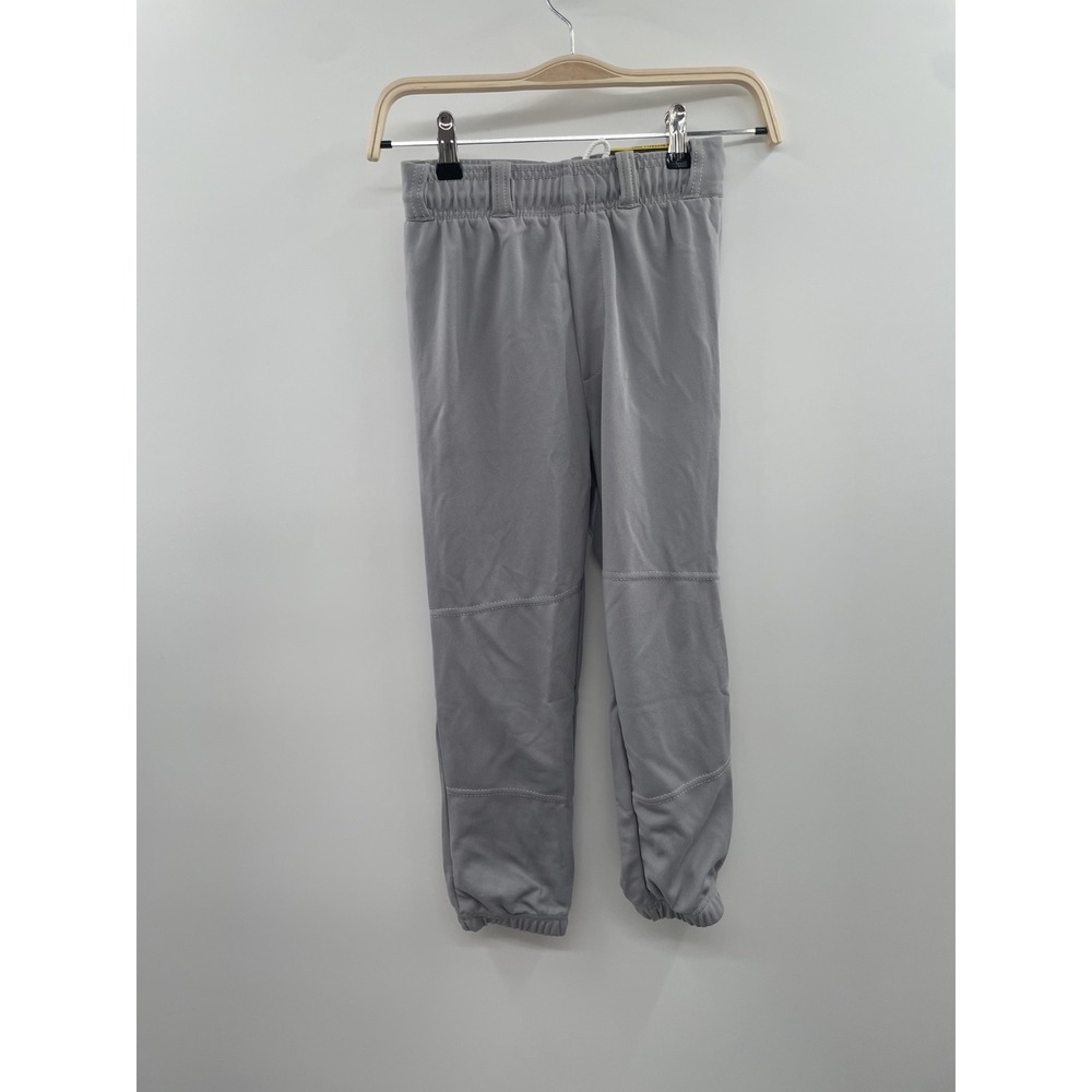Champro Baseball Pants Youth Medium Gray Tapered Leg Joggers Performance NWT‎